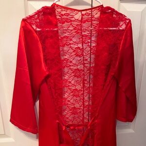 Red Lingerie size medium